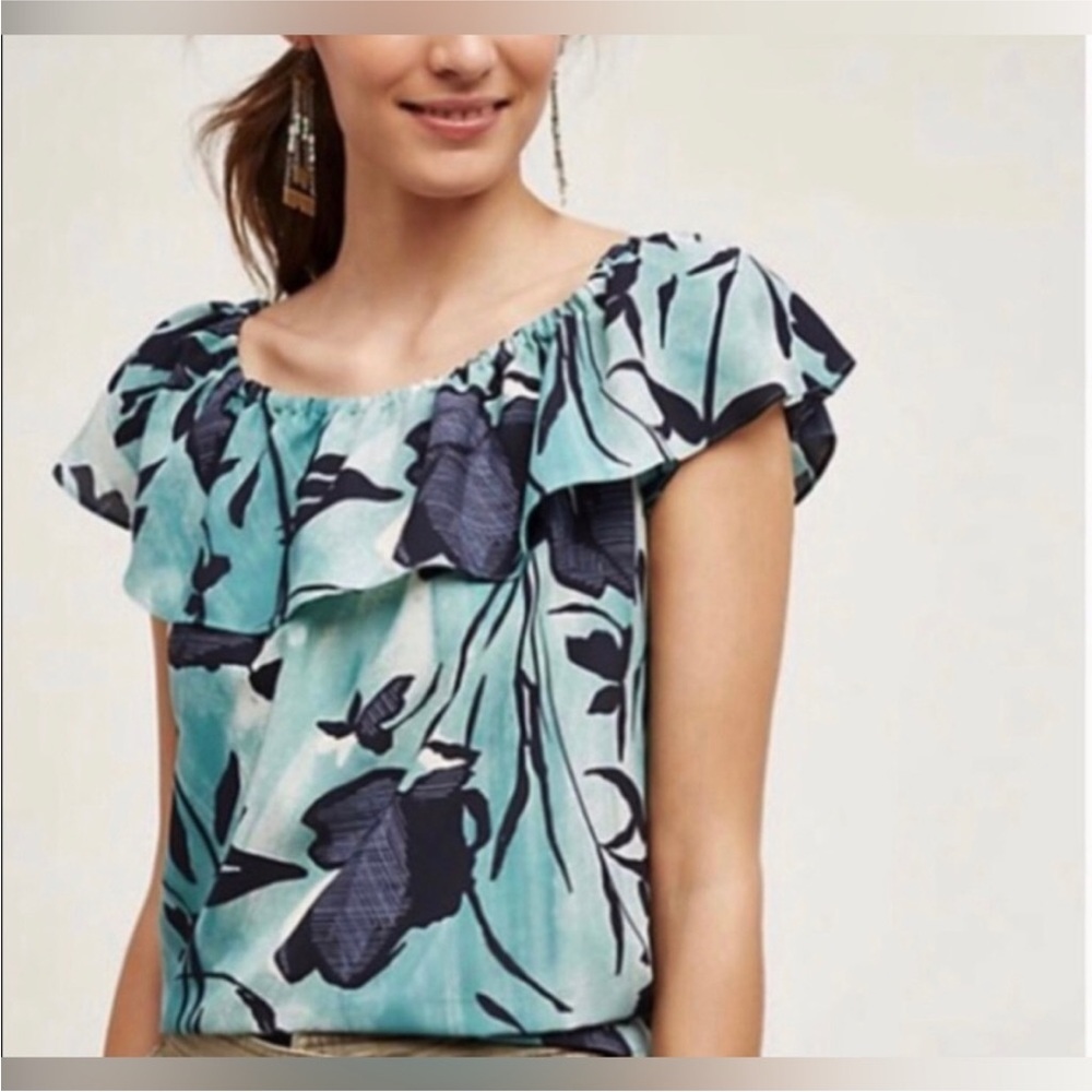 Maeve Islander Ruffle Top - Picture 1 of 4